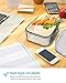 Royal Glass Food Storage Containers - 10-Piece Set - BPA Free and Microwave Safe with Lids - Perfect for Meal Prep