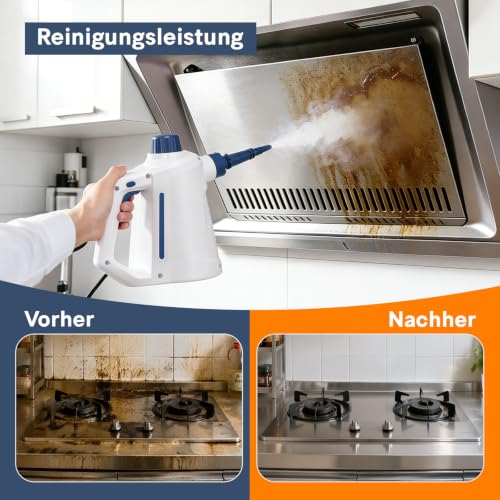 Traumheim Steam Cleaner 3 Bars 230°F Chemical Free for Gaskets and Lime