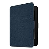 Fintie SmartShell Case for Kindle Paperwhite - The Thinnest and Lightest PU Leather Cover With Auto Sleep/Wake for All-New Amazon Kindle Paperwhite (Fits All 2012, 2013, 2015 and 2016 Versions), Navy