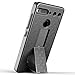 Essential Phone PH-1 Case with [Full Coverage Tempered Glass Screen Protector], NageBee Slim Fit Belt Clip Holster Shell Built-in Kickstand Combo Case for Essential Phone - Black