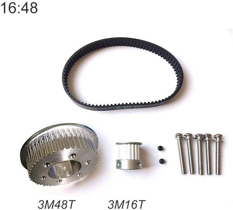 Presentimer Electric skateboard kit synchronous wheel 48 teeth 55 tooth kit skateboard timing belt