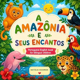 Livro A Amazônia e Seus Encantos: Learn Portuguese Through the Wonders of the Amazon | Portuguese-English Bilingual Book for Children (Children's Picture Books Livro 1)