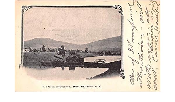 Log Cabin Stamford New York Postcard At Amazon S Entertainment