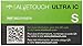 Medline Aloetouch Ultra IC Powder-Free Latex-Free Synthetic Exam Gloves, Small, 100 Count