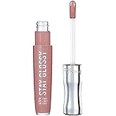 Rimmel Stay Glossy Lip Gloss - Non-Sticky and Lightweight Formula for Lip Color and Shine - 130 Blushing Belgraves, .18oz