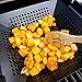 Kona Extra Large Grill Basket for Veggies - Premium Nonstick Grilling Basket/Grill Net - Essential Grilling Accessories For Outdoor Grill & BBQ, 14x13x4 Inches