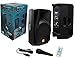 Mr. Dj PM2880BAT 15-Inch 3500-Watt Max Power Speaker with Built-In Bluetooth and Battery with FM Radio/EQ/LCD/MP3/USB/SD