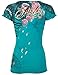 Archaic AFFLICTION Womens T-Shirt LOVE Roses Tattoo Biker BKE Sinful