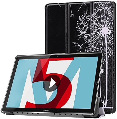 Lobwerk Protective Case for Huawei MediaPad M5 10.8 Inch Tablet Smart Cover with Auto Sleep/Wake, Multi-Angle Stand and Stylus Pen