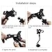 i-SUPERSIM Long Arms 360 Degree Rotation Car Mount Holder, Dashboard Car Mount Cradle Holder System,for Phones iPhone 6 6plus 5S,iPod TouchGPS ect..Black