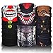 Sports Multifunctional Headwear 1 PACK Skull Face Mask Neck Gaiter Skull Scarf Wrap Sweatband Skeleton Headband - Skull Seamless Tube Bandana