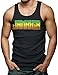 Jamaica - Pot Weed - Rasta Rastafarian Flag Men's Tank Top T-shirt