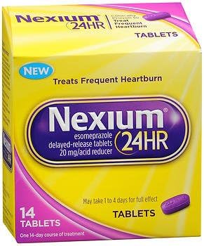 Nexium 24HR Acid Reducer Tablets - 14 ct, Pack of 6