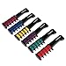 Hair Chalk Comb 6pcs Shimmer Temporary Hair Color Cream, Birthday Gifts for Girls