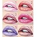 6 Colors Lip Gloss, Realdo Makeup Long Lasting Waterproof Prismatic Pearl Matte Lip Gloss
