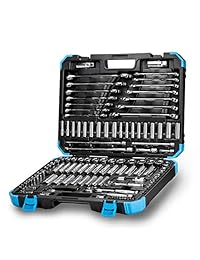 Capri Tools Master - Juego de herramientas mecánicas, 128 piezas