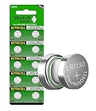 Cotchear 10pcs 1.5V AG10 Alkaline Battery 189 389