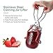 Canning Jar Lifter, AIEVE 2 Pack Stainless Steel Jar Lifter Canning Tongs Mason Jar Lifter Canning Jar Lifter with Rubber Grips for Regular and Wide Mouth Mason Jars Canning Jars