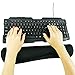 Keyboard Wrist Rest,Wrist Rests for Keyboard and Mouse,Memory Foam Ergonomic Wrist Support for Easy Typing Pain Relief, Office, Gaming,Computer, Laptop, Mac, Black