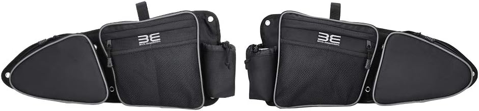 Side Door Bags, New Design, Premium Offroad Front Door Side Storage Bag Set w/Knee Pad, Fits 2014-2020 Polaris RZR XP Turbo Turbo S 1000 S900: Automotive