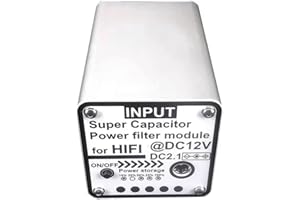 Gorilley DC2.1 Input Output 12V3F Version Power Filter DC for HiFi Audio Video Equipment Amplifier Amp