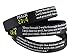 Christian Bracelets Assorted Popular Scripture Verses Printed On Silicone Wristbands (Packs of 10 Silicone Bands)
