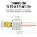 hmovie Wireless Bluetooth Karaoke Microphone, 3-in-1 Portable Hand Speaker for iPhone/Android/iPad/Sony,PC and All Smartphone (Gold)