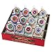 Christopher Radko Xmas Confetti Reflector Rounds Set of 12