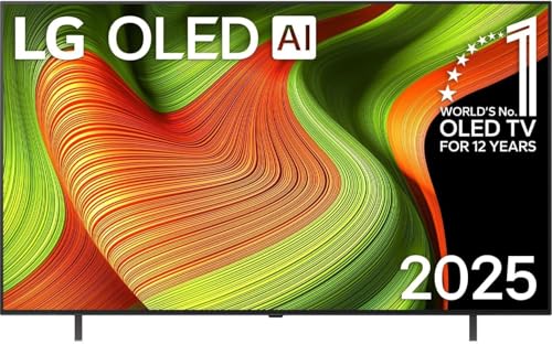 LG OLED65B59LA TV 65 Zoll (165 cm) 4K OLED AI TV (α8 Gen2 4K AI Prozessor, webOS 25, 120Hz) [Modelljahr 2025]