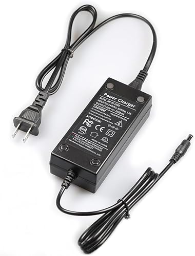 42V 2A DC Male Power Adapter for 36V Electric Bike Lithium Battery