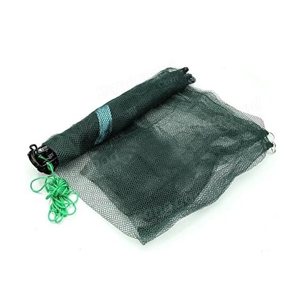 New-Folded-80x80cm-Folding-Crab-fish-Minnow-Fishing-Trap-Cast-Net