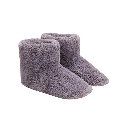 LYXMY Calentador de pies de Invierno Zapatos de ...