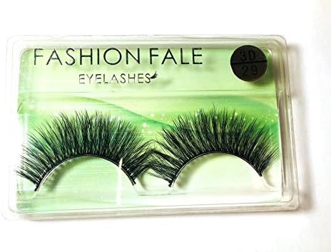 3D 100% Mink Fur False Eyelashes Pure hand-made Multi-layers Vivid Reusable Messy Cross Curly Long Nature Thick Durable 1 pair Delicate Gift Daily Use Night Out Gatherings (3D K29)