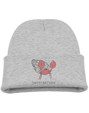 Autumn Winter Warm Cap Hat For Adult Baby Children Snappy Birthday Hermit Crab Toddler Girls Boys Winter Hats...