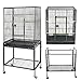 ZENY Bird Cage with Stand Wrought Iron Construction 53-Inch Pet Bird Cage Play Top Parrot Cockatiel Cockatoo Parakeet Finches Birdcagethumb 1