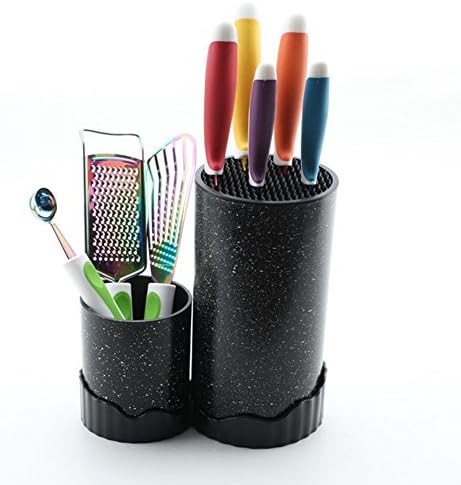 ALPHELIGANCE Universal 2 in 1 Knife Holder Kitchen Round Accesseries Storage Knife Block Without Knives