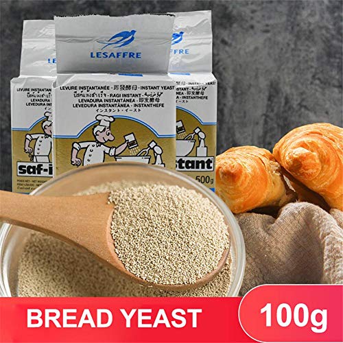 vividesire 100g Bread Yeast, Active Dry Yeast, RapidRise Instant Yeast