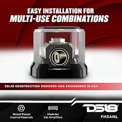 DS18 FHSANL 0-Gauge/4-Gauge Square ANL Fuse Holder