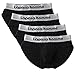 Lapasa Men's 4-Pack Hip Brief ELS Combed Cotton SHRINK RESISTANT Stretch Underpants