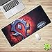 World of Warcraft Extended Gaming Mouse Pad Large,Keyboard and Mouse Combo Pad Desk Mat (27.5