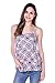 Bearsland Women's Maternity Nursing Tank Top and Cami Shirts,Pink/Black,X-Large