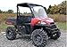 SuperATV Full Windshield for 2015-2021 Polaris Ranger Midsize 570 / Crew | 2017+ Ranger Midsize 500 / ETX | 1/4