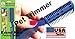 ALAZCO Pet DOG CAT Hair Trimmer With COMB 2 Razor Cutting NEW Noise Buzz Free BLUE