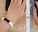 ACBEE Watch Buckle Design Band for Fitbit alta,Perfect Replacement Of Original Band.Never fall off (White)
