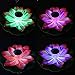 Firefly Trendy Hip Unique Waterproof Solar Floating LED Lotus Light, Color-changing Flower Night Lamp /Pond /Garden/house Lights for Pool /Party Fancy Ideal Novel Creative Gift for Christmas (MULTI, 1)