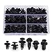 Ginsco 102pcs 6.3mm 8mm 9mm 10mm Nylon Bumper Push Fasteners Rivet Clips Expansion Screws Replacement Kit primary