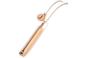 Tyniffer Breathing Necklace for Anxiety Relief Necklace Anxiety Stress Relief Items for Women Relaxation Meditation Calming Down Mindful Breathing Whistle Necklace Gift