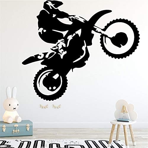 Wall Words Sayings Removable Lettering Aiyoaiyo Motorcycle Stunt Driver Home Decor for Living Room Bedroom Boys Bedroom