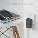 Native Union SMART 4 Charger - 4-Port USB Foldable Wall Charger (Including One USB-C Port) - Quick Charging for iPhone, iPad, Smartphones and Tablets (Slate)