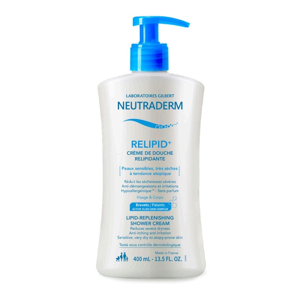 Neutraderm Relipid+ Lipid-Replenishing Shower Cream 400ml